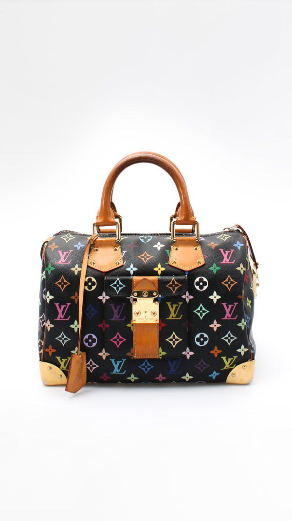 Louis Vuitton X Takashi Murakami Monogram Speedy 30