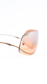Chanel Rimless Sunglasses