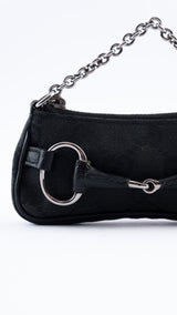 Gucci Monogram Horsebit Micro Pouch Bag