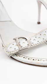 Dior D'Trick Leather Heels - EU 41