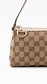 Gucci Monogram D-Ring Abbey Pochette