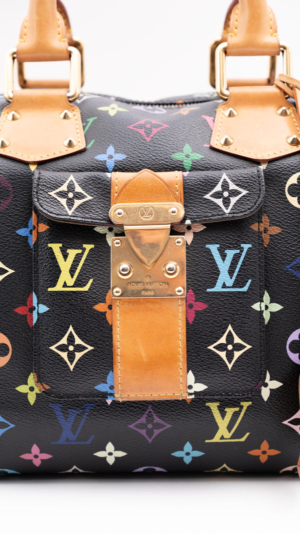 Louis Vuitton X Takashi Murakami Monogram Speedy 30