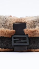 Fendi Fur Baguette Bag