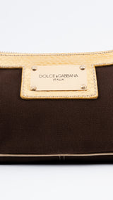 Dolce & Gabbana Snakeskin Shoulder Bag