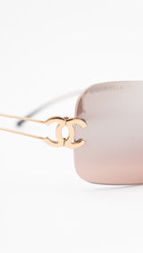 Chanel Rimless Sunglasses