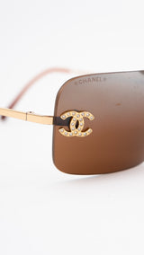 Chanel Rimless Sunglasses