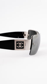 Chanel CC Rimless Sunglasses