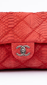 Chanel Ultimate Stitch Python Flap Bag