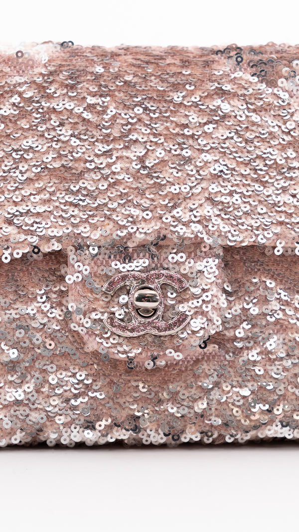 Chanel Sequinned Classic Flap Bag