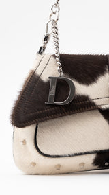 Dior Hardcore Pony Hair Shoulder Bag