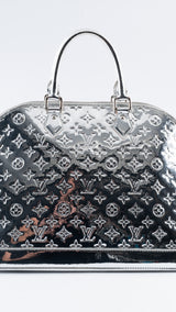 Louis Vuitton Monogram Miroir Alma GM Bag