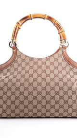 Gucci Monogram Bamboo Bag