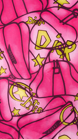 Dior "Miss Dior" Silk Scarf