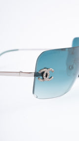 Chanel Rimless Sunglasses