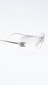 Chanel Rimless Sunglasses