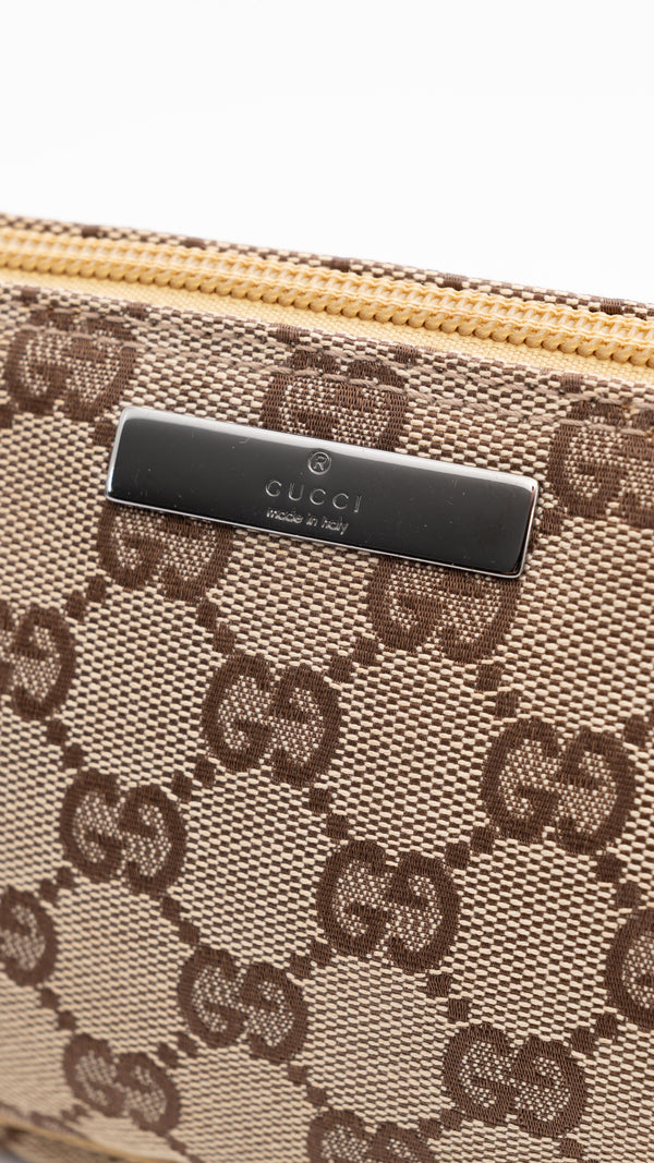 Gucci Monogram Boat Pochette