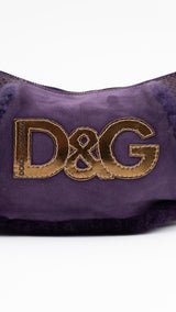 Dolce & Gabbana Suede Shoulder Bag