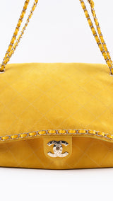 Chanel X Pharrell Williams Suede Lambskin XXL Flap Bag