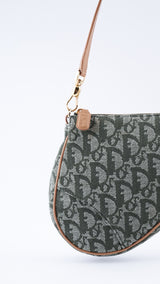 Dior Monogram Mini Saddle Bag