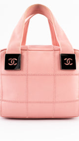 Chanel Caviar Leather CC Tote Bag