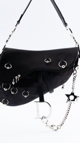 Dior Hardcore Piercing Saddle Bag