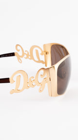 Dolce & Gabbana Logo Sunglasses