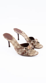 Gucci Bamboo Horsebit Heels - EU 37.5