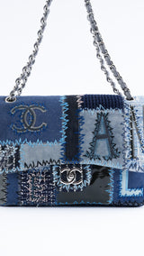 Chanel Patchwork Jumbo Classic Single Flap Bag