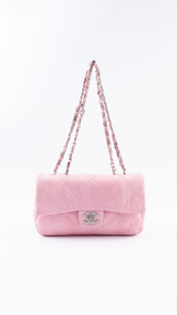 Chanel Ultimate Stitch Python Flap Bag