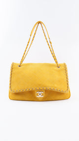Chanel X Pharrell Williams Suede Lambskin XXL Flap Bag
