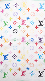 Louis Vuitton X Takashi Murakami Monogram Scarf