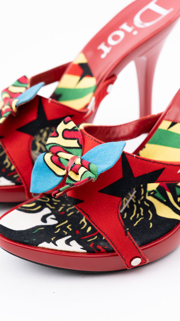 Dior Rasta Mania Heels