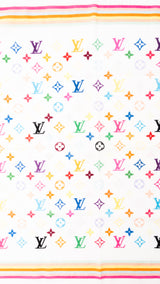 Louis Vuitton X Takashi Murakami Monogram Scarf