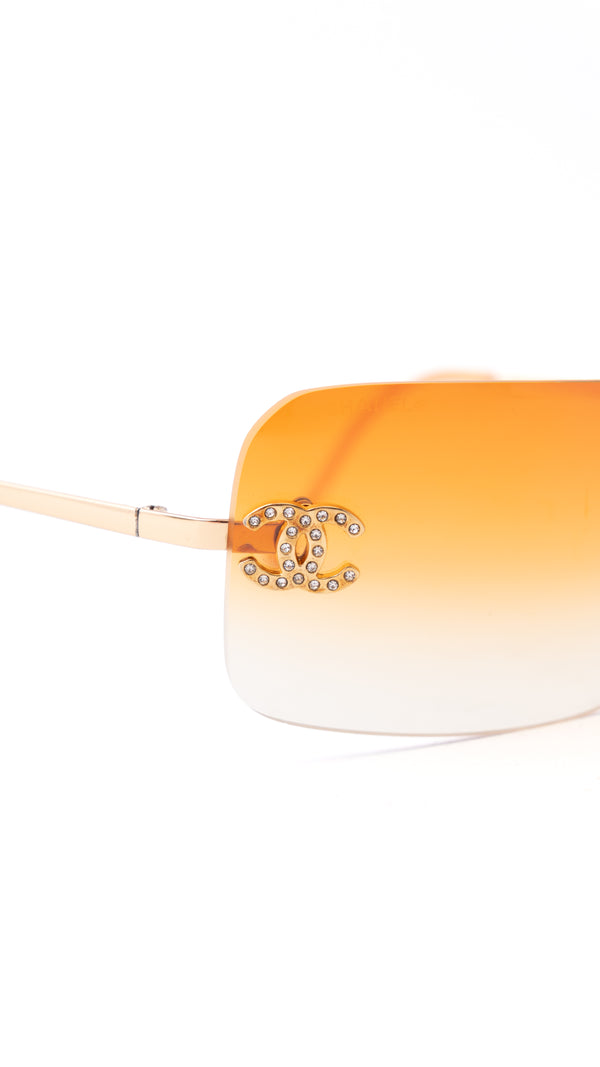 Chanel Rimless Sunglasses