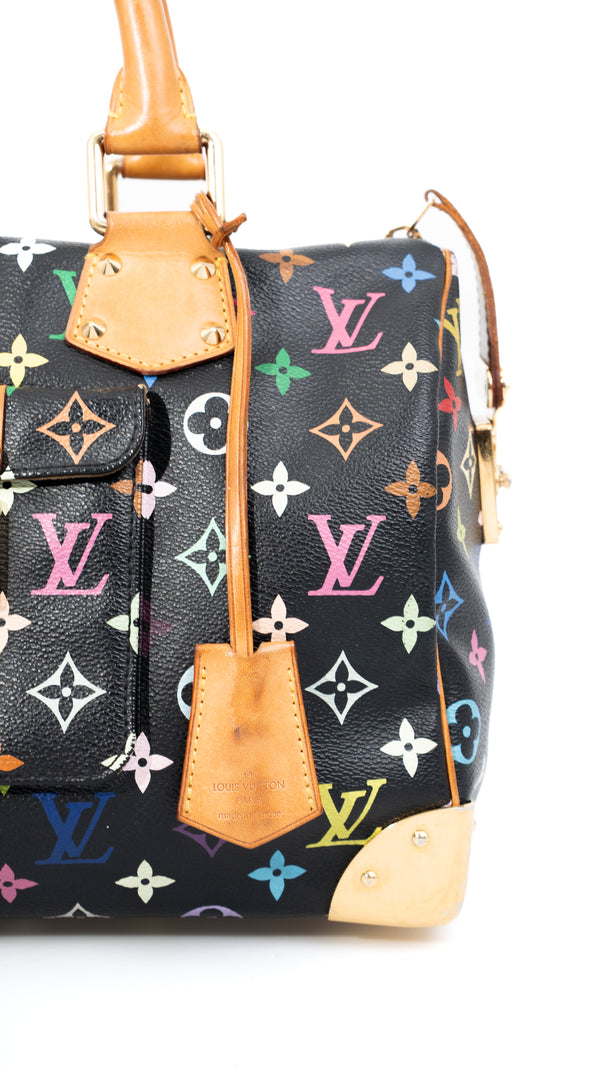 Louis Vuttion X Takashi Murakami Monogram Speedy 30