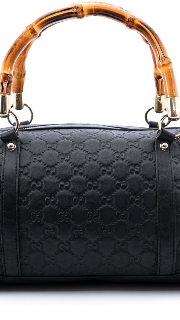 Gucci Monogram Bamboo Bag