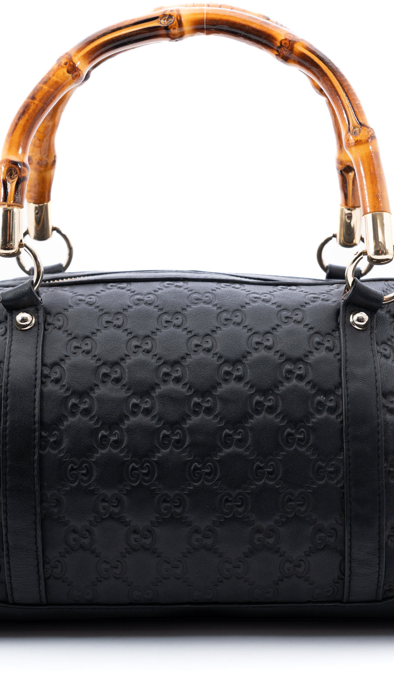 Gucci Monogram Bamboo Bag