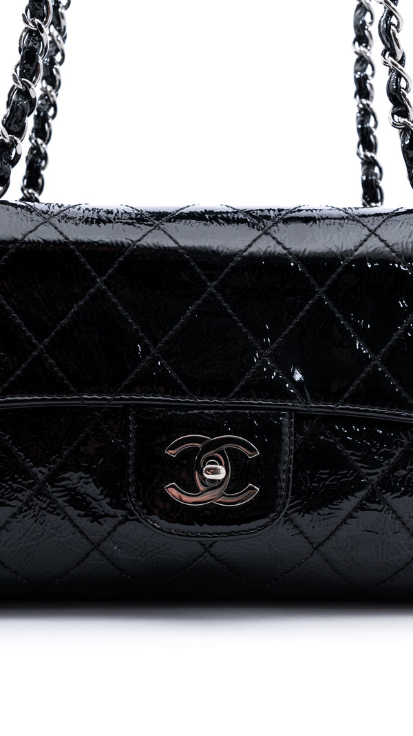 Chanel Ritz Patent Leather Shoulder Bag
