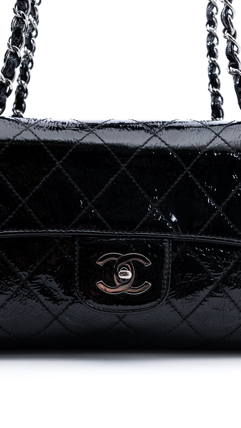 Chanel Ritz Patent Leather Shoulder Bag