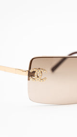 Chanel Rimless Sunglasses