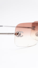 Chanel 4017 Rimless Sunglasses