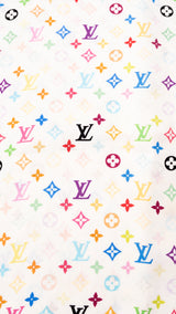Louis Vuitton X Takashi Murakami Monogram Scarf