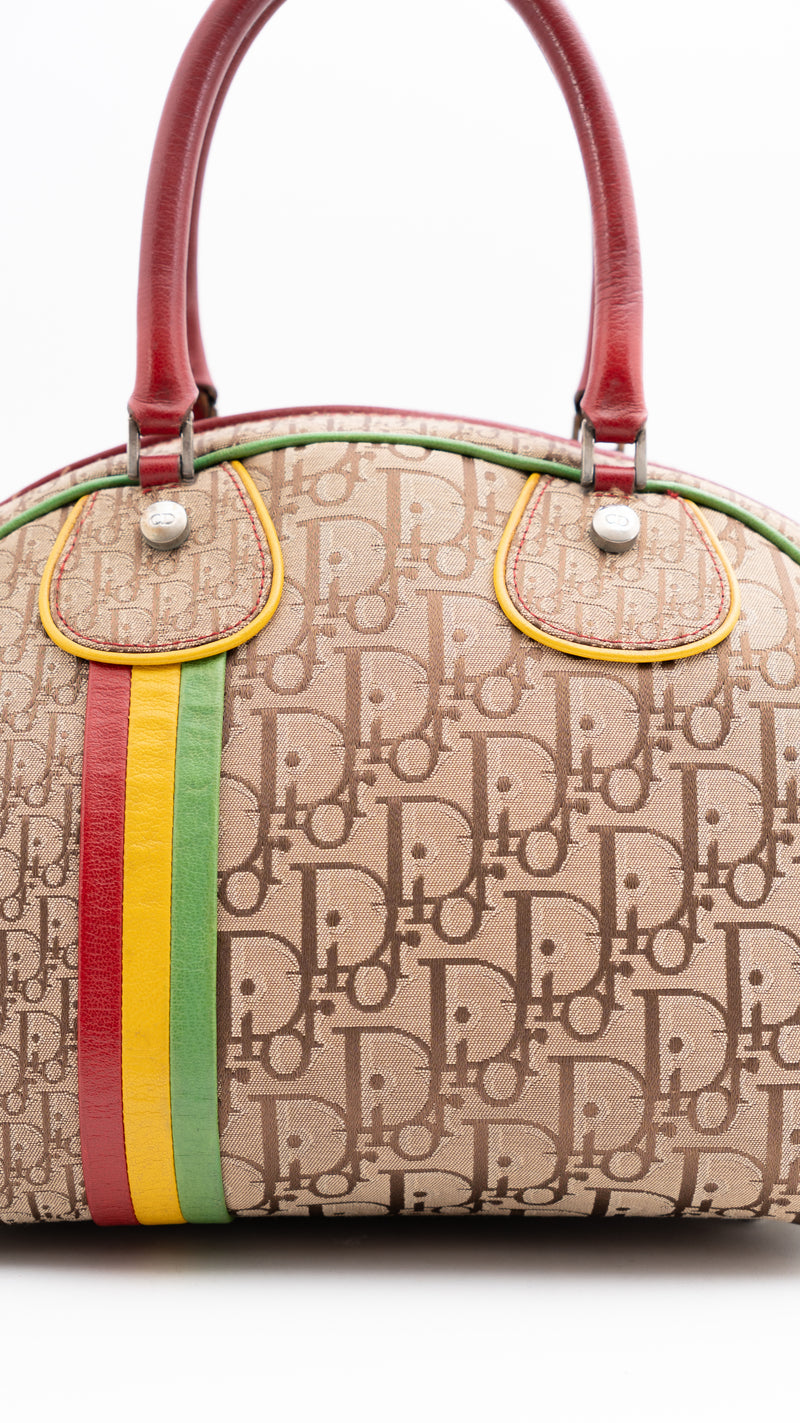 Dior Monogram Rasta Bowling Bag
