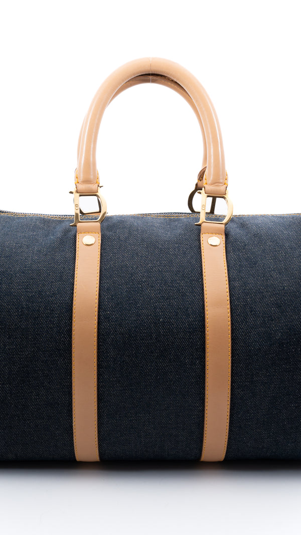 Dior Denim Bowler Bag