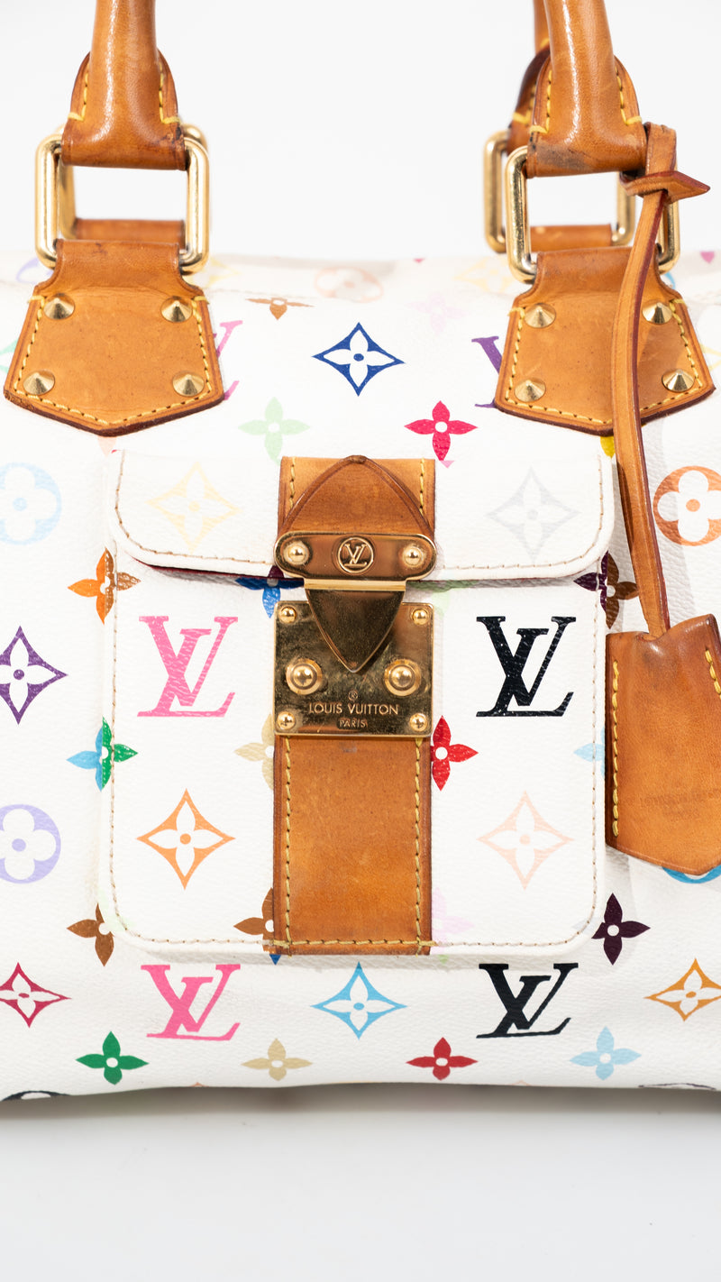 Louis Vuitton X Takashi Murakami Monogram Speedy 30