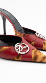 Dior Pony Hair Heels - EU 37