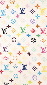 Louis Vuitton X Takashi Murakami Monogram Multicolour Shawl