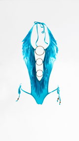 Dolce & Gabbana Fringe Swimsuit