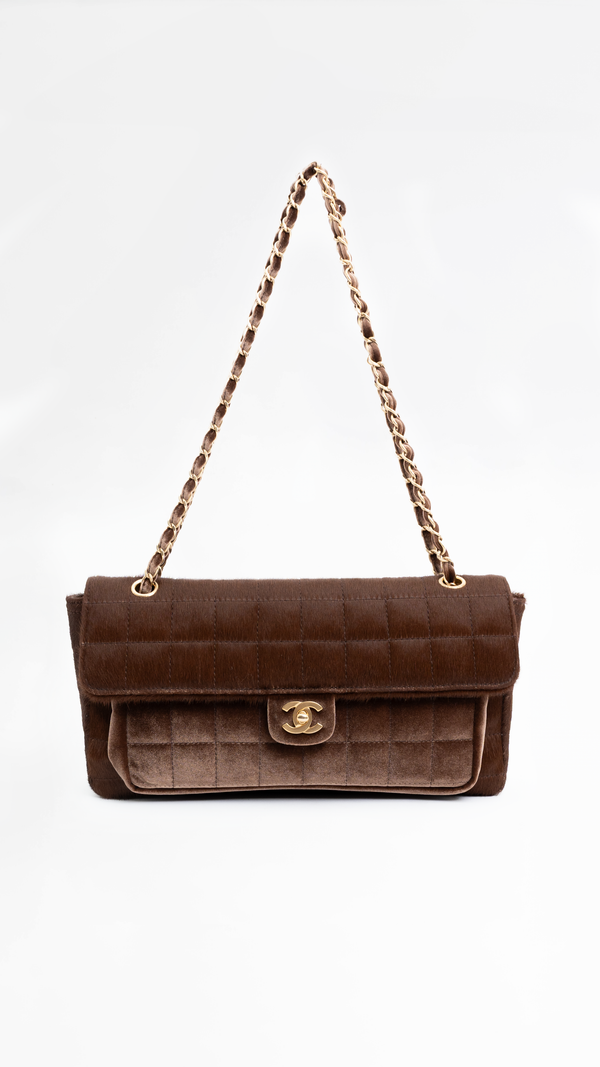 Chanel Chocolate Bar Flap Bag