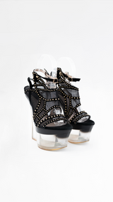 Versace Mesh Platform Wedges - EU 37